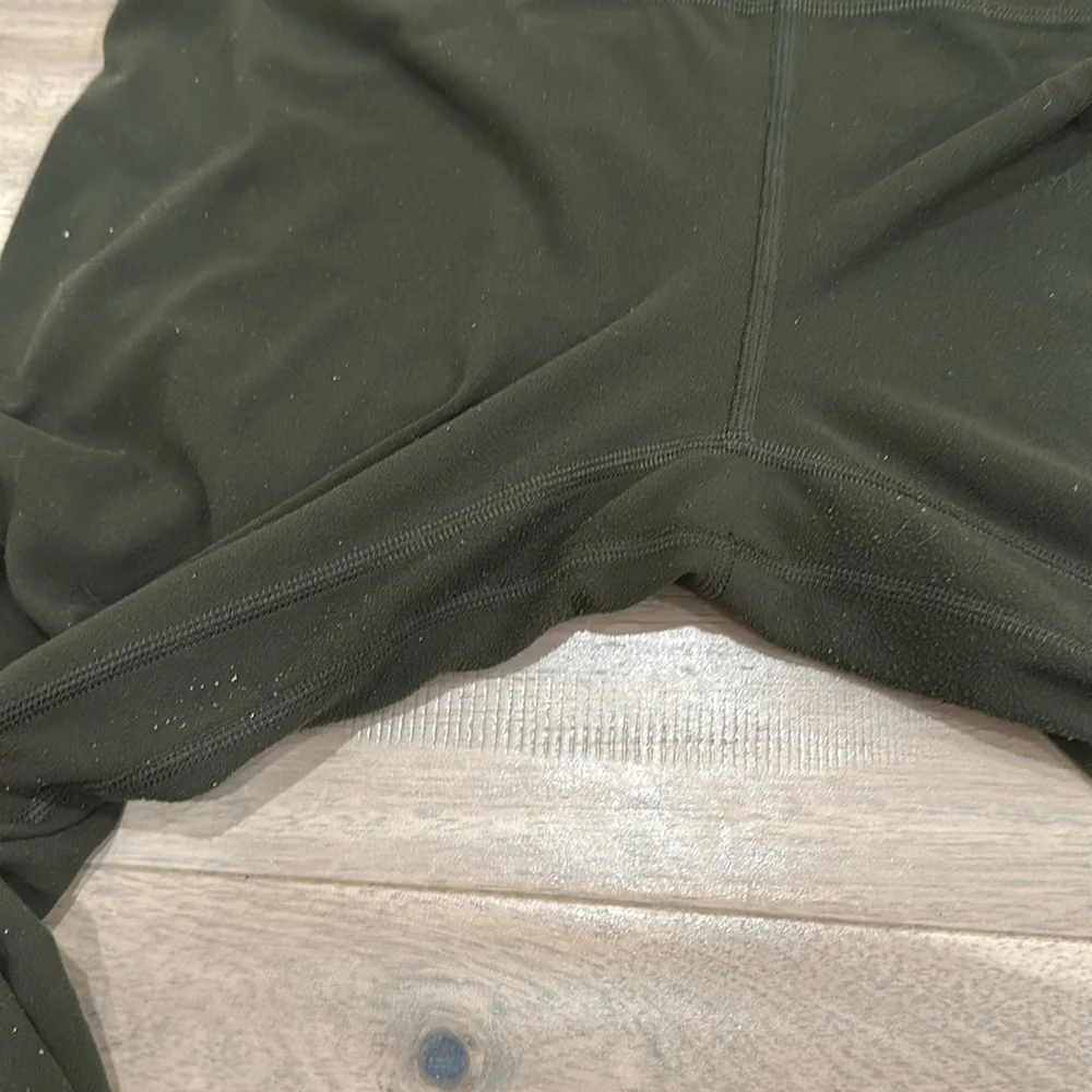 lululemon athletica dark olive green crop Leggings 4 for $20 - Picture 3 of 5